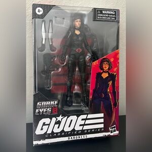 Hasbro GI Joe Classified Snake Eyes: GI Joe origins Baroness 6" Action Figure